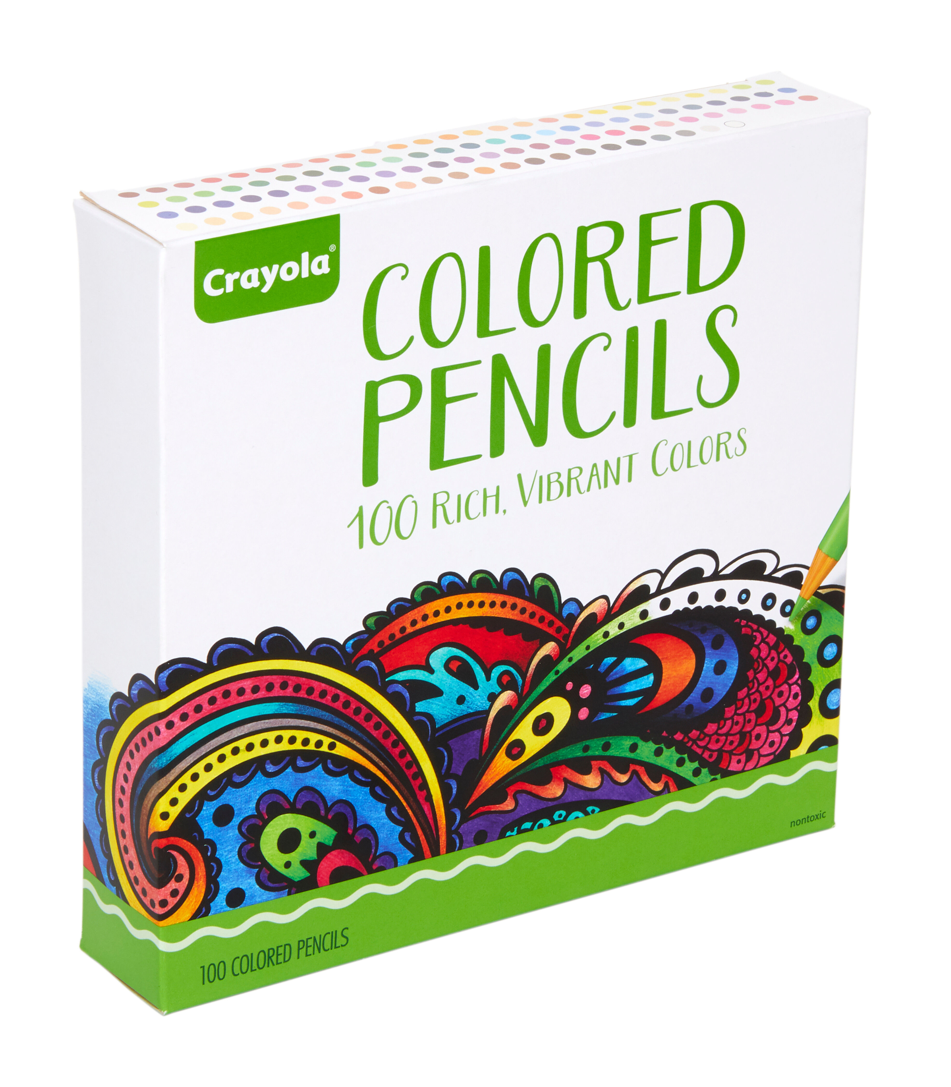 100 Colored Pencils, Adult Coloring Supplies Crayola